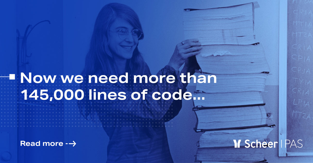Now we need more than 145,000 lines of code…
